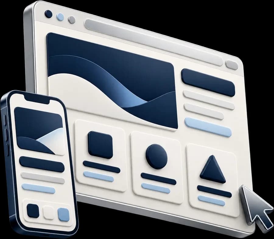 Objek 3D browser dan perangkat untuk pengembangan website
